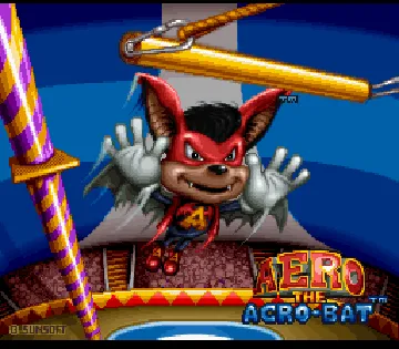 Aero the Acro-Bat (USA) screen shot title